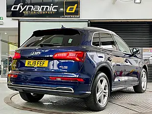 Used 2019 Audi Q5 S Line Blue - Interior and Exterior details 4