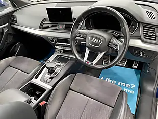 Used 2019 Audi Q5 S Line Blue - Interior and Exterior details 6