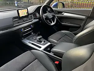 Used 2019 Audi Q5 S Line Blue - Interior and Exterior details 12