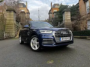 Used 2019 Audi Q5 S Line Blue - Interior and Exterior details 5