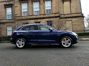 Used 2019 Audi Q5 S Line Blue - Interior and Exterior details 6