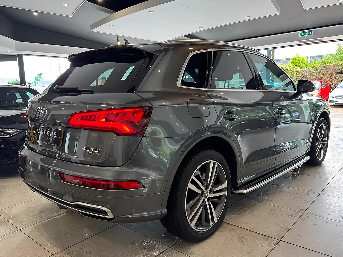 Used 2019 Audi Q5 S Line Grey - Interior and Exterior details 9