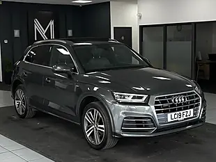 Used 2019 Audi Q5 S Line Grey - Interior and Exterior details 2