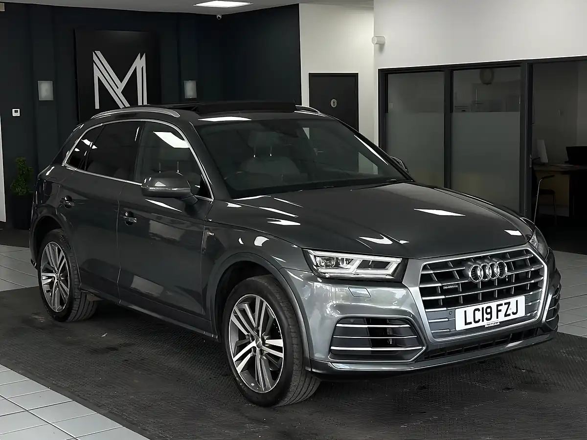 Used 2019 Audi Q5 S Line Grey - Interior and Exterior details 2