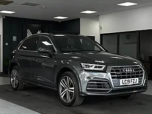 Used 2019 Audi Q5 S Line Grey - Interior and Exterior details 3