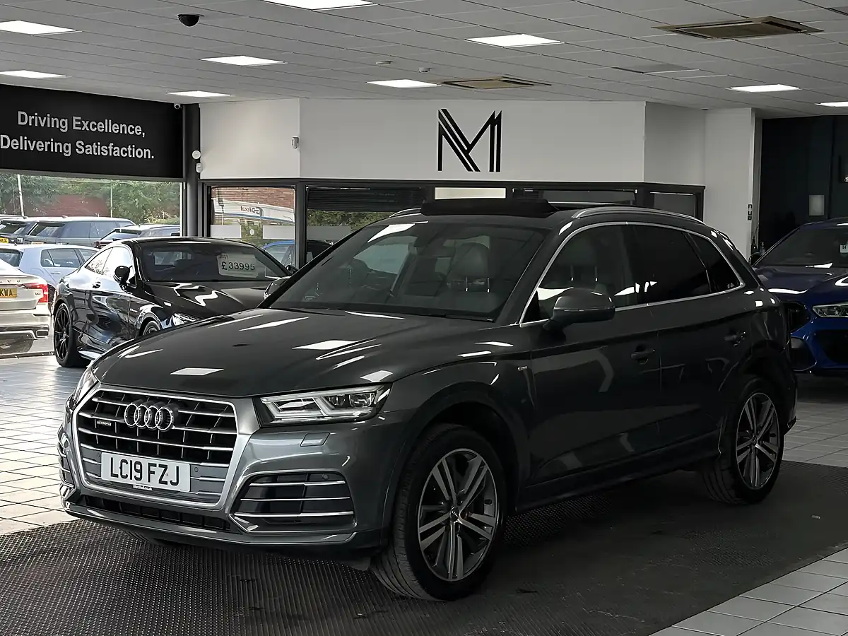 Used 2019 Audi Q5 S Line Grey - Interior and Exterior details 8
