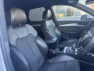 Used 2019 Audi Q5 S Line White - Interior and Exterior details 13