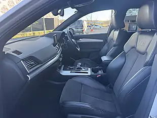 Used 2019 Audi Q5 S Line White - Interior and Exterior details 14