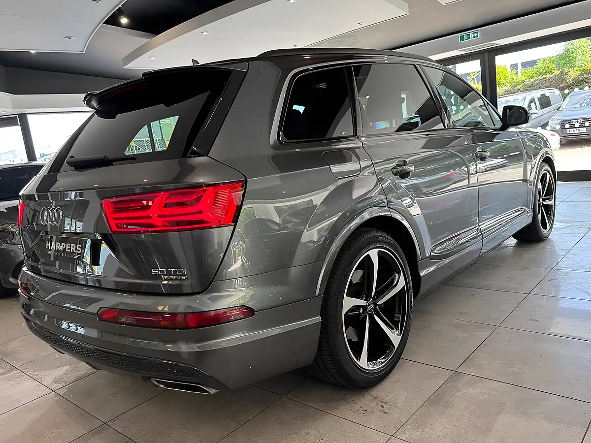 Used 2019 Audi Q7 Black Edition Grey - Interior and Exterior details 10
