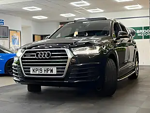 Used 2019 Audi Q7 S Line Black - Interior and Exterior details 5