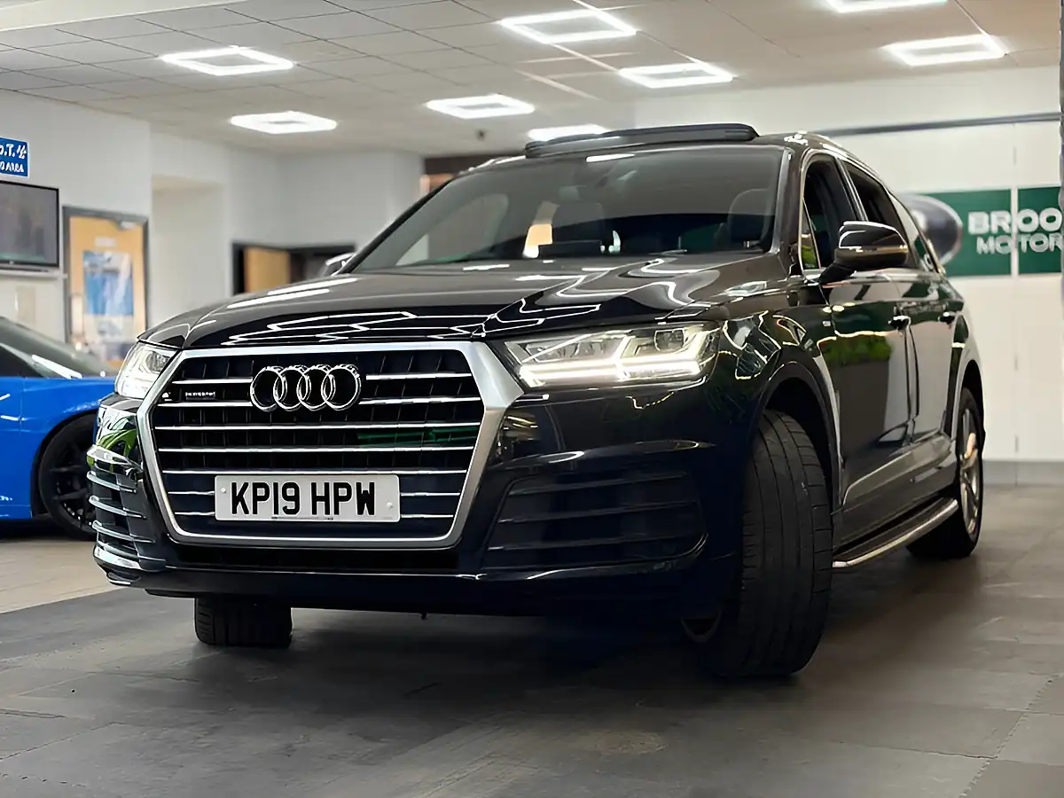 Used 2019 Audi Q7 S Line Black - Interior and Exterior details 5