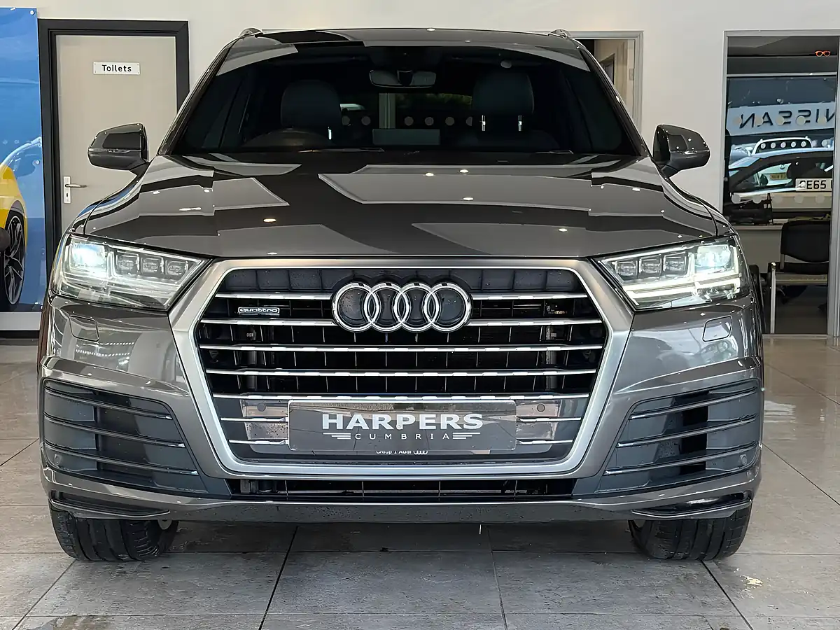 Used 2019 Audi Q7 S Line Grey - Interior and Exterior details 4
