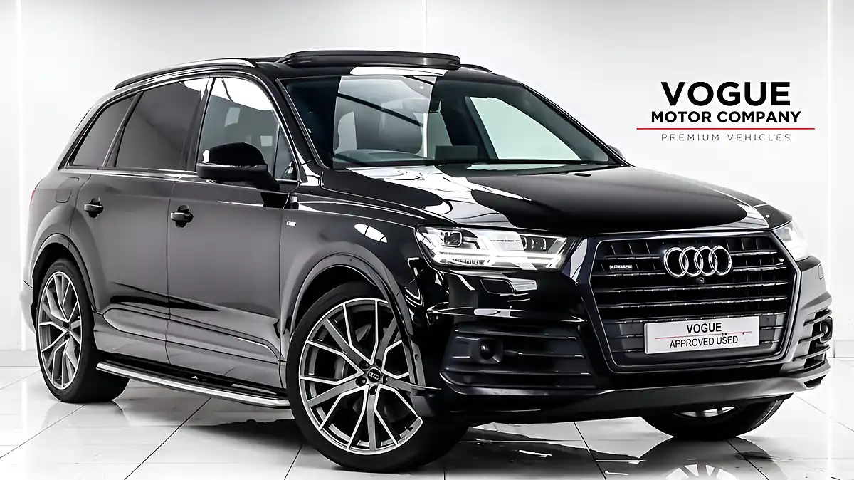 Used 2019 Audi Q7 Vorsprung Black - Front View