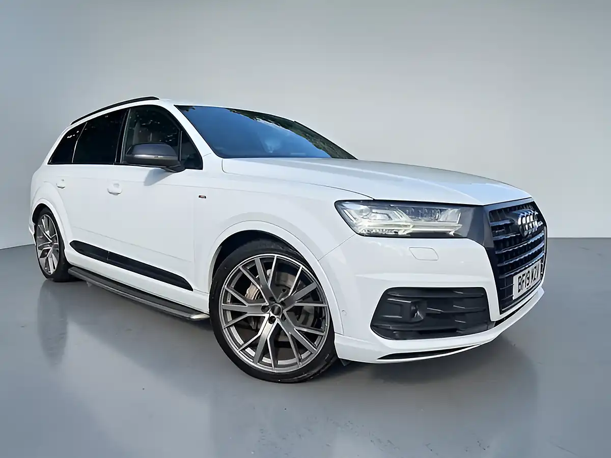Used 2019 Audi Q7 Vorsprung White - Interior and Exterior details 2