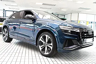 Used 2019 Audi Q8 Edition 1 Turquoise Blue - Interior and Exterior details 10
