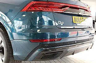 Used 2019 Audi Q8 Edition 1 Turquoise Blue - Interior and Exterior details 17