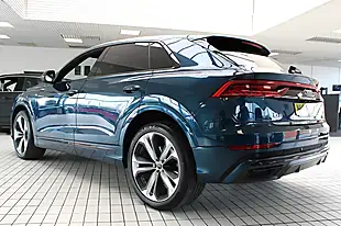 Used 2019 Audi Q8 Edition 1 Turquoise Blue - Interior and Exterior details 18
