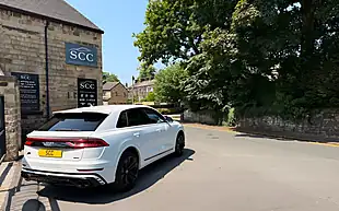 Used 2019 Audi Q8 S Line Glacier White - Interior and Exterior details 10