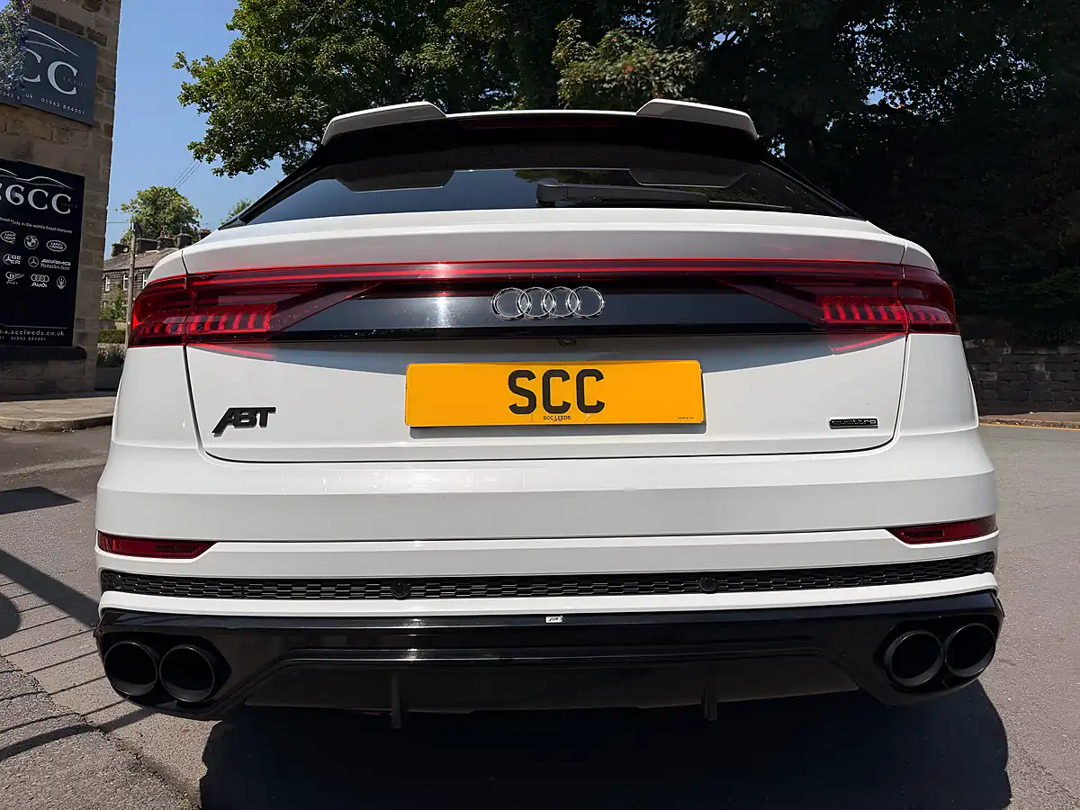 Used 2019 Audi Q8 S Line Glacier White - Interior and Exterior details 7