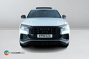 Used 2019 Audi Q8 S Line White - Interior and Exterior details 2