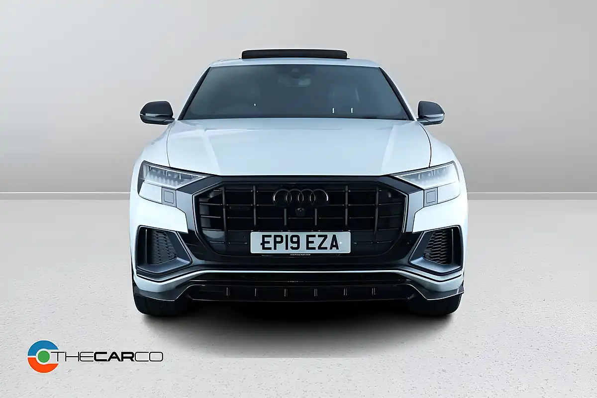 Used 2019 Audi Q8 S Line White - Interior and Exterior details 2