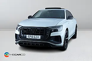 Used 2019 Audi Q8 S Line White - Interior and Exterior details 3