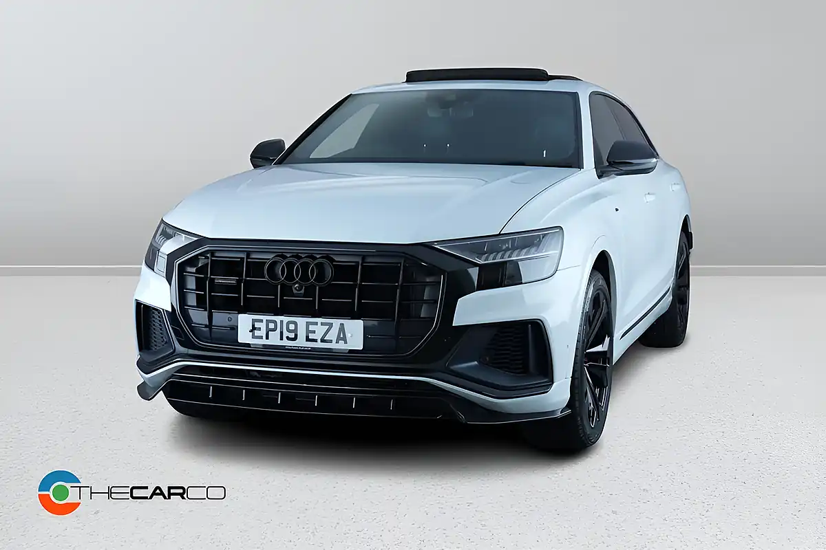 Used 2019 Audi Q8 S Line White - Interior and Exterior details 3