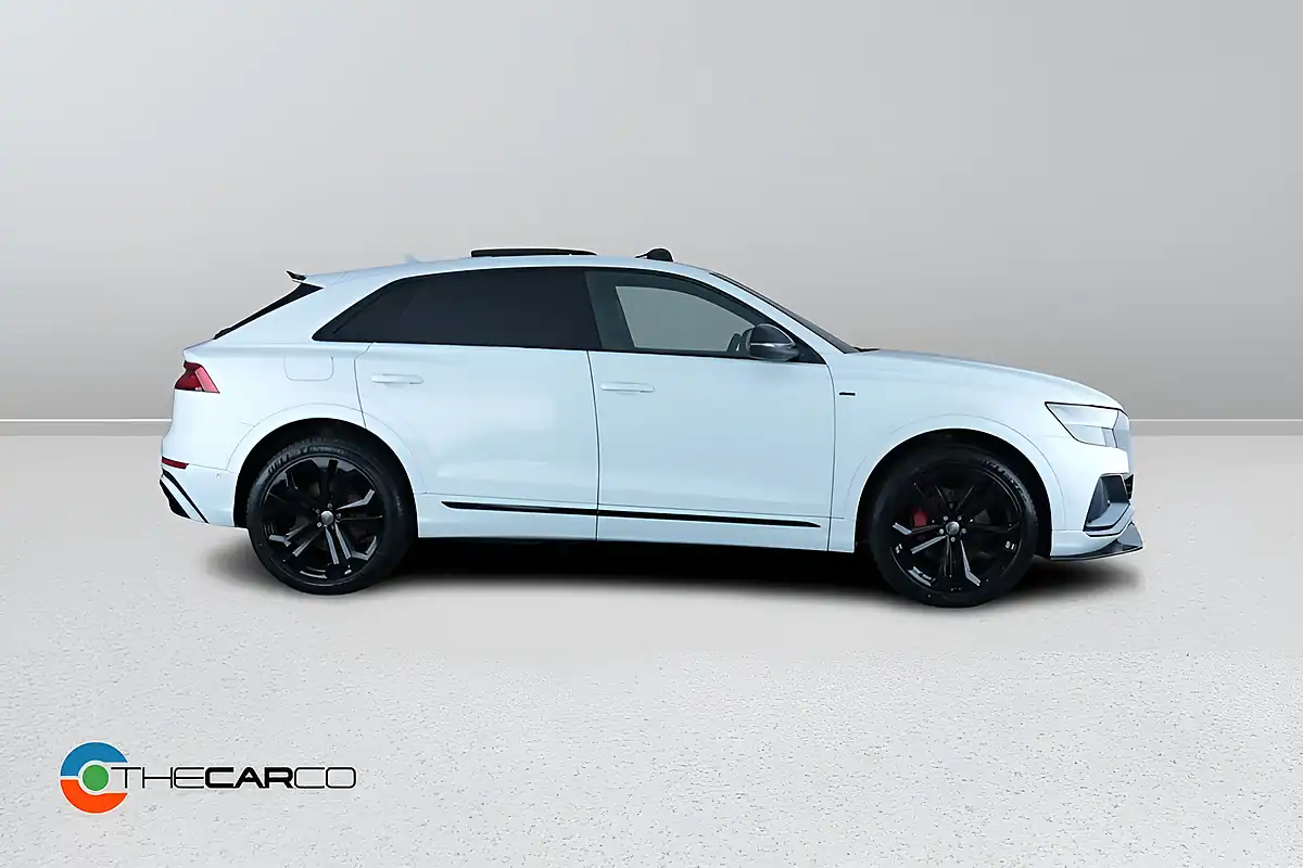 Used 2019 Audi Q8 S Line White - Interior and Exterior details 5