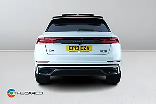 Used 2019 Audi Q8 S Line White - Interior and Exterior details 6