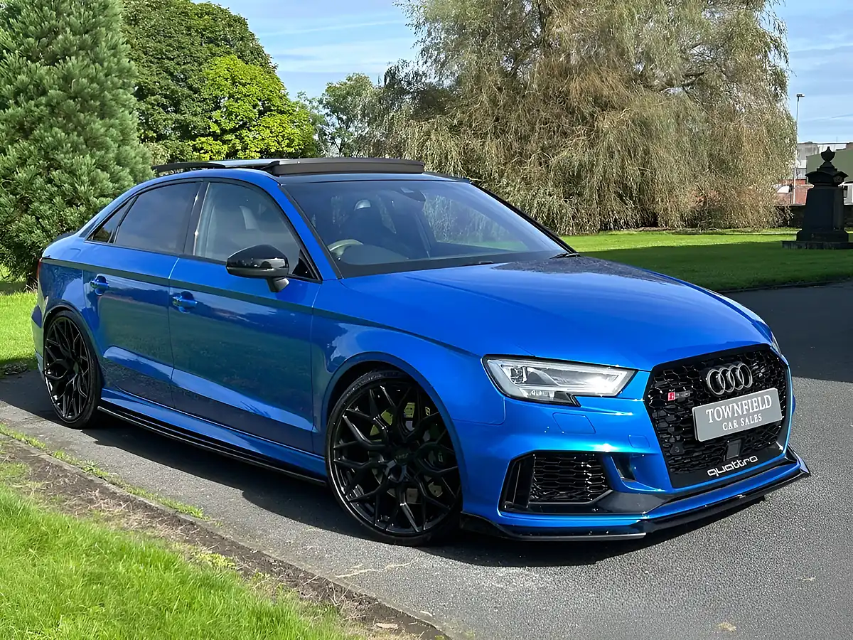 Used 2019 Audi RS3 Audi Sport Edition Blue - Front View