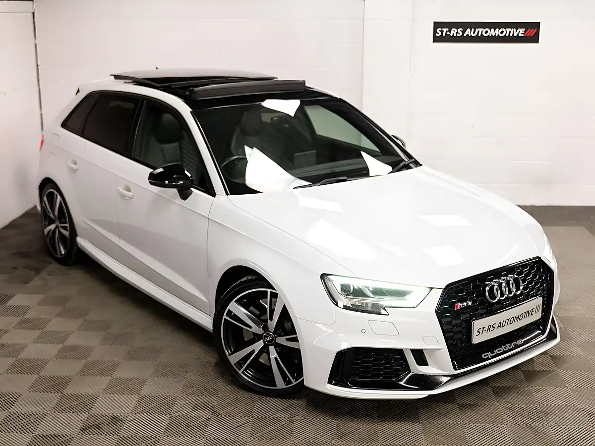 Used 2019 Audi RS3 Sport Edition White - Interior and Exterior details 5