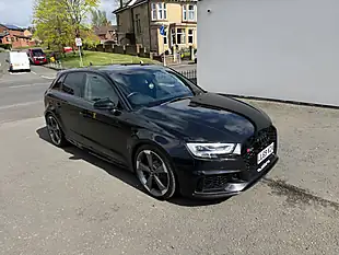 Used 2019 Audi RS3 Sportback Black - Interior and Exterior details 10