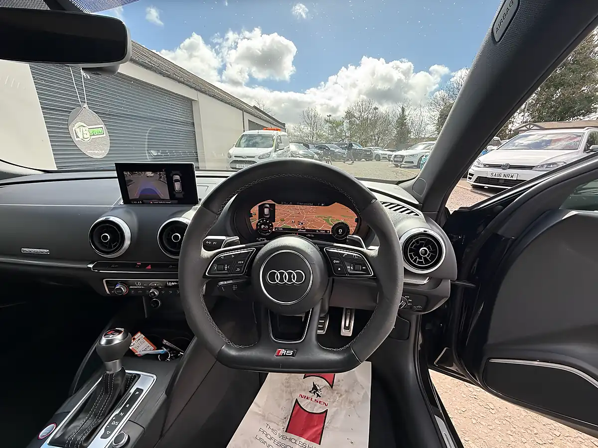 Used 2019 Audi RS3 Sportback Black - Interior and Exterior details 15