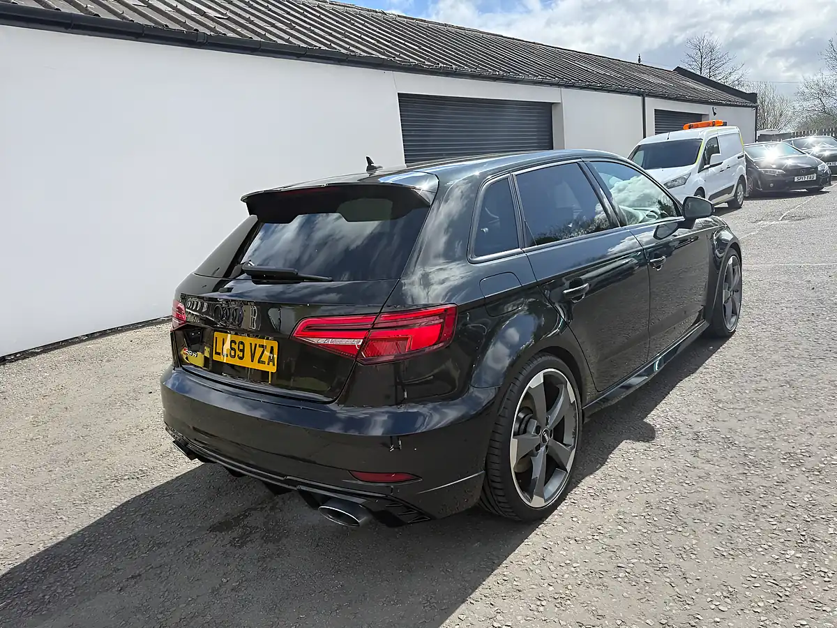 Used 2019 Audi RS3 Sportback Black - Interior and Exterior details 4
