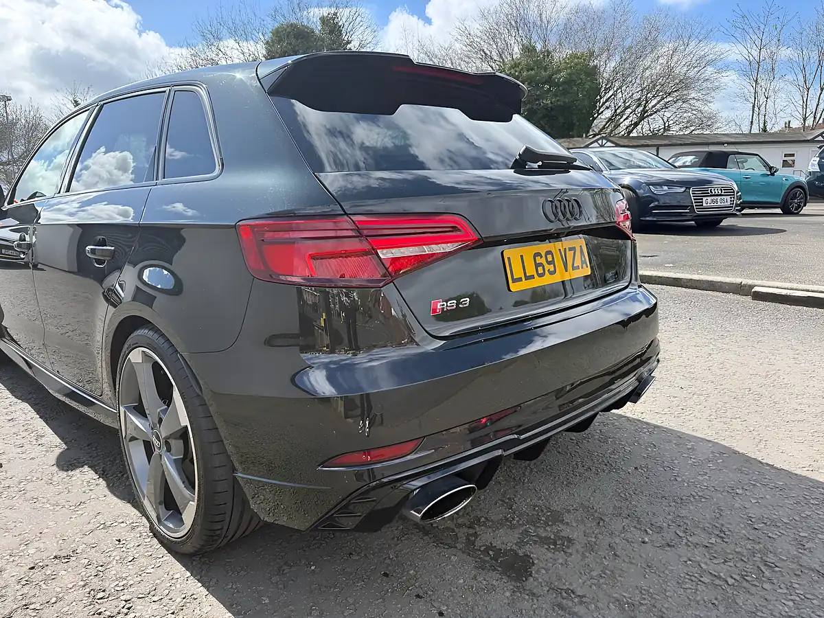 Used 2019 Audi RS3 Sportback Black - Interior and Exterior details 6