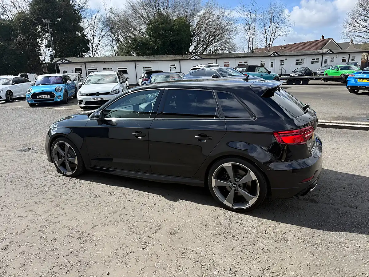 Used 2019 Audi RS3 Sportback Black - Interior and Exterior details 7