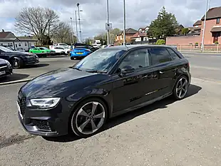 Used 2019 Audi RS3 Sportback Black - Interior and Exterior details 8
