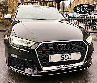 Used 2019 Audi RS3 Sportback Panther Black Crystal - Interior and Exterior details 3
