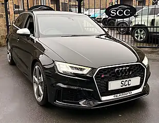 Used 2019 Audi RS3 Sportback Panther Black Crystal - Interior and Exterior details 4