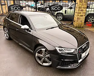 Used 2019 Audi RS3 Sportback Panther Black Crystal - Interior and Exterior details 5