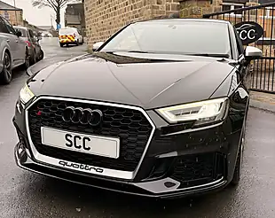Used 2019 Audi RS3 Sportback Panther Black Crystal - Interior and Exterior details 6