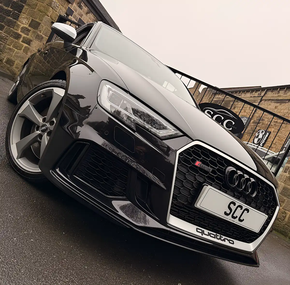 Used 2019 Audi RS3 Sportback Panther Black Crystal - Interior and Exterior details 7