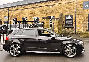 Used 2019 Audi RS3 Sportback Panther Black Crystal - Interior and Exterior details 8