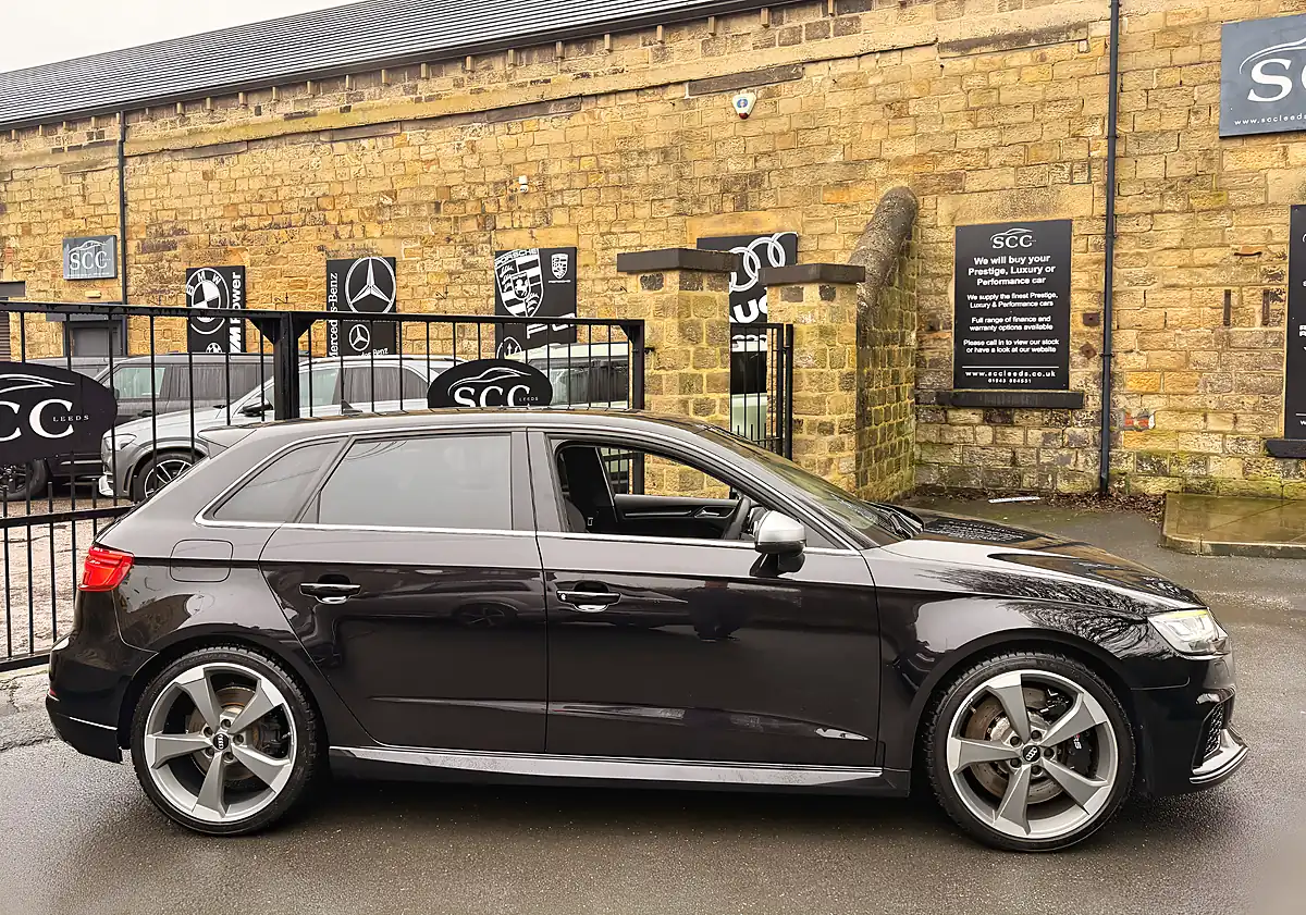 Used 2019 Audi RS3 Sportback Panther Black Crystal - Interior and Exterior details 8