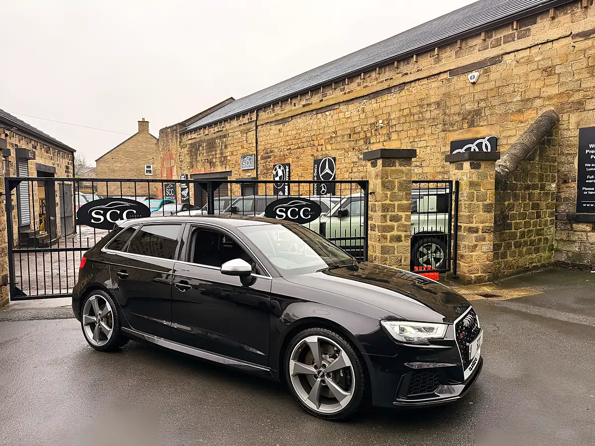 Used 2019 Audi RS3 Sportback Panther Black Crystal - Interior and Exterior details 9