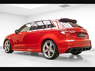 Used 2019 Audi RS3 Sportback Tango Red - Interior and Exterior details 2