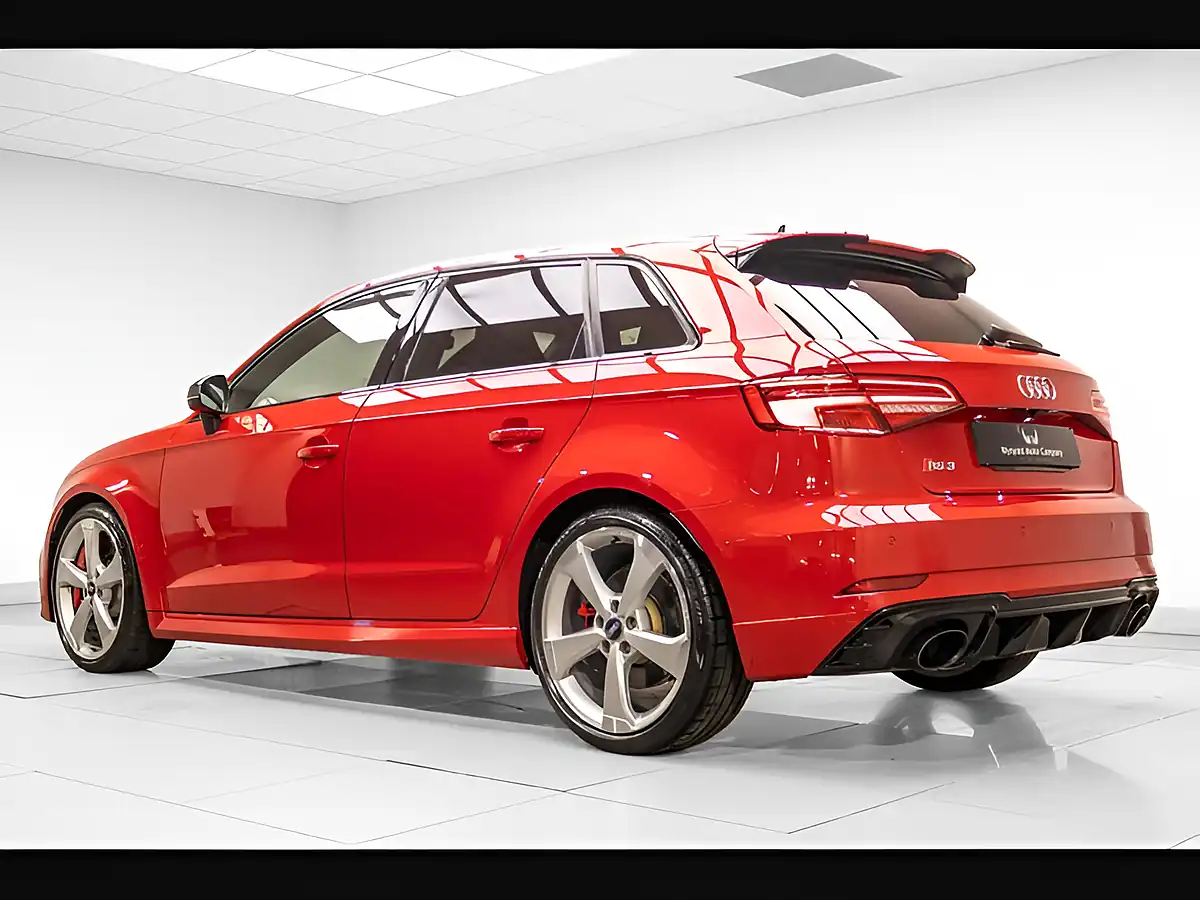 Used 2019 Audi RS3 Sportback Tango Red - Interior and Exterior details 2