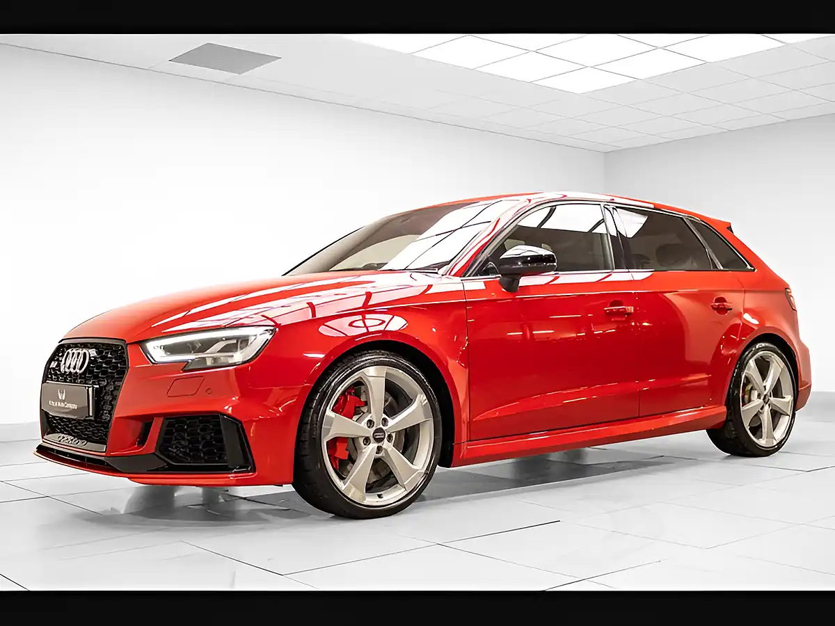 Used 2019 Audi RS3 Sportback Tango Red - Interior and Exterior details 3