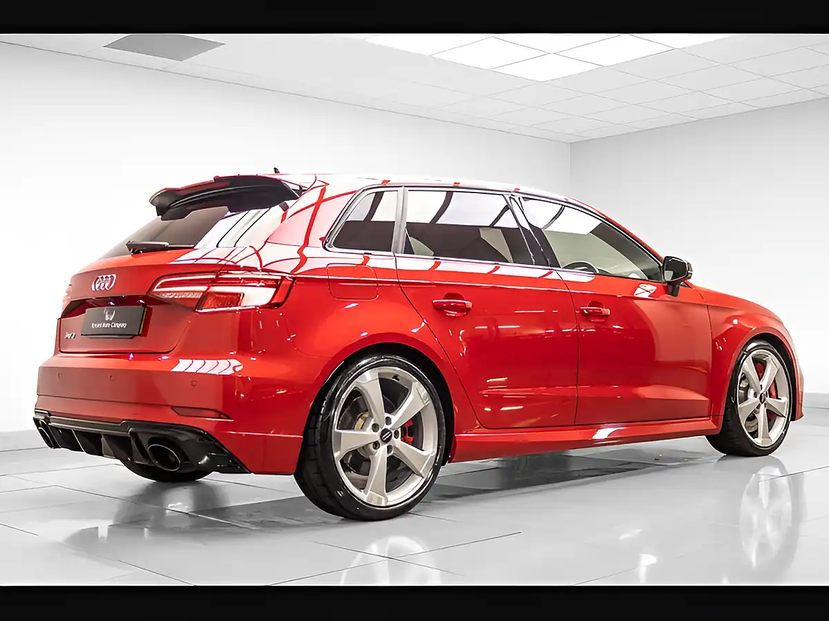 Used 2019 Audi RS3 Sportback Tango Red - Interior and Exterior details 5
