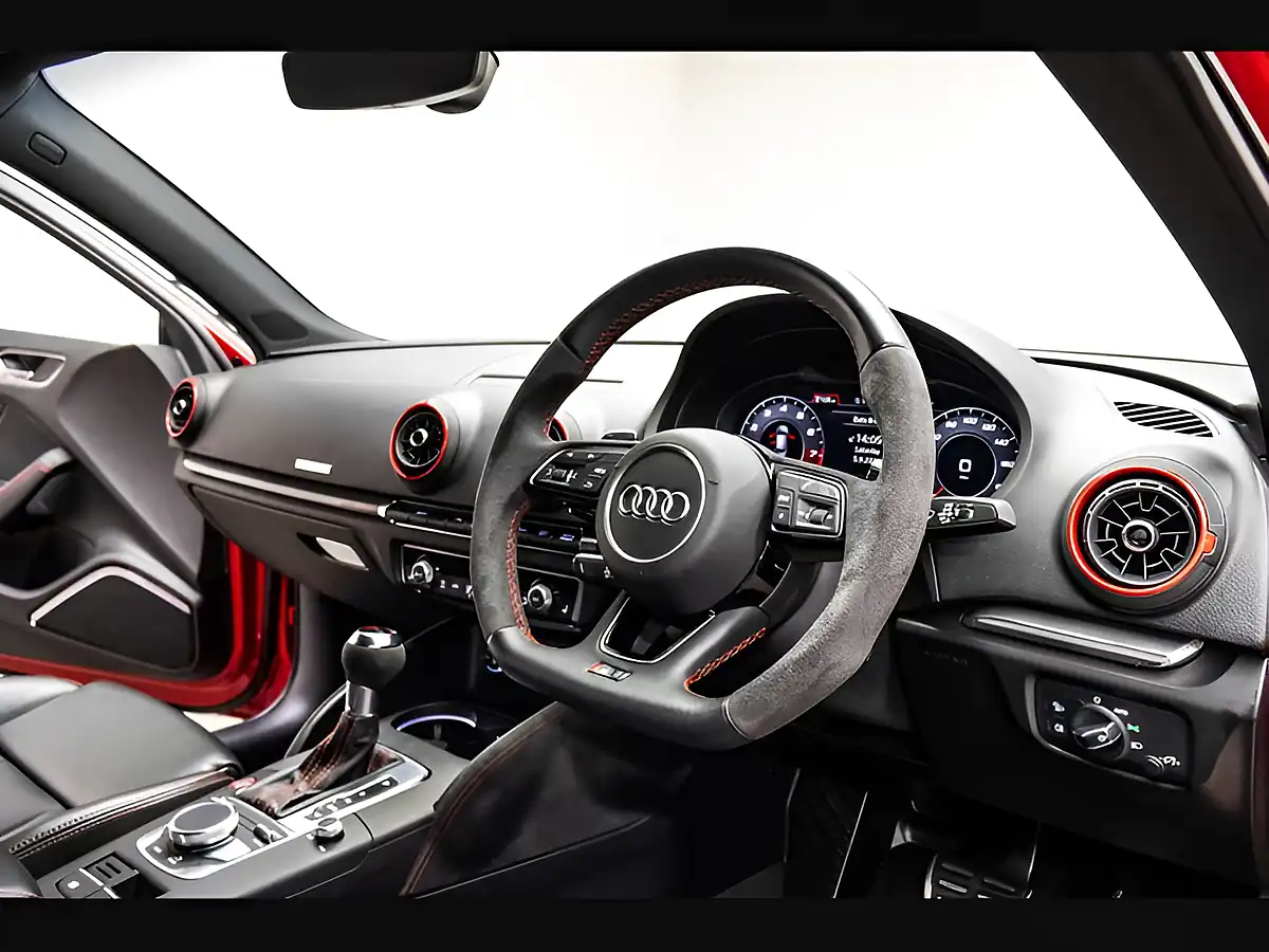 Used 2019 Audi RS3 Sportback Tango Red - Interior and Exterior details 7